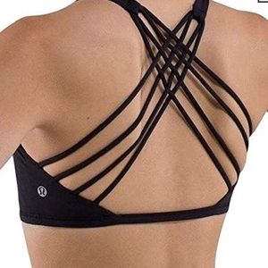 Lululemon strappy sports bra